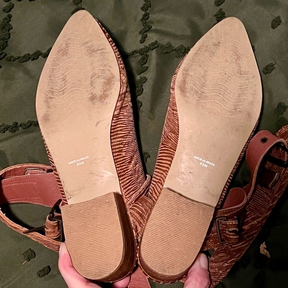 Matisse Leather Buckle-Strap Block Heel Booties – Size 8.5M - Picture 9 of 9